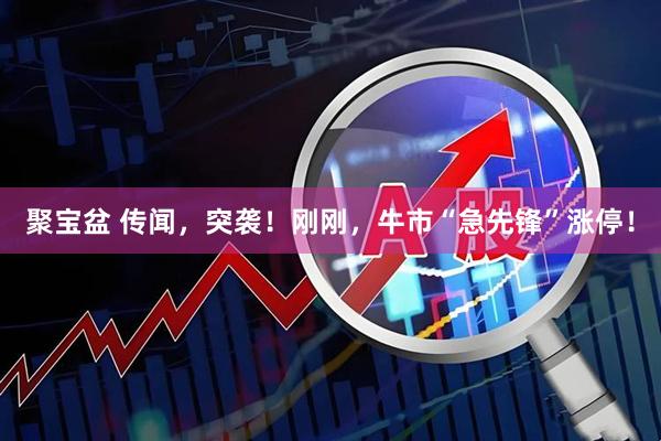 聚宝盆 传闻，突袭！刚刚，牛市“急先锋”涨停！